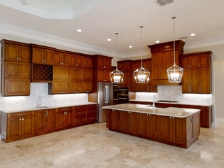 Custom kitchen cabinets